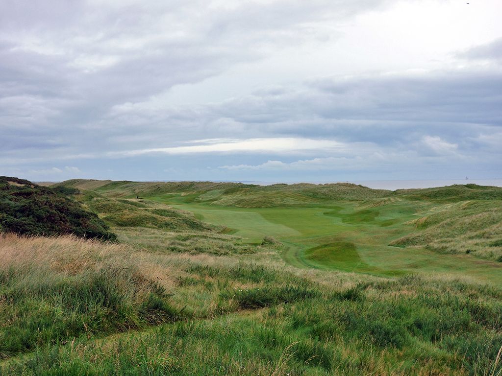 The 2nd hole at Royal Aberdeen